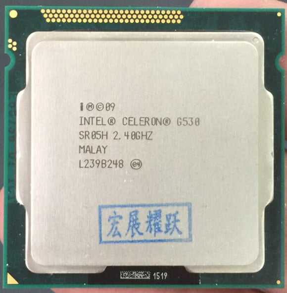 Intel Celeron G530 CPU 2M Cache, 2.40GHz LGA 1155 TDP 65W